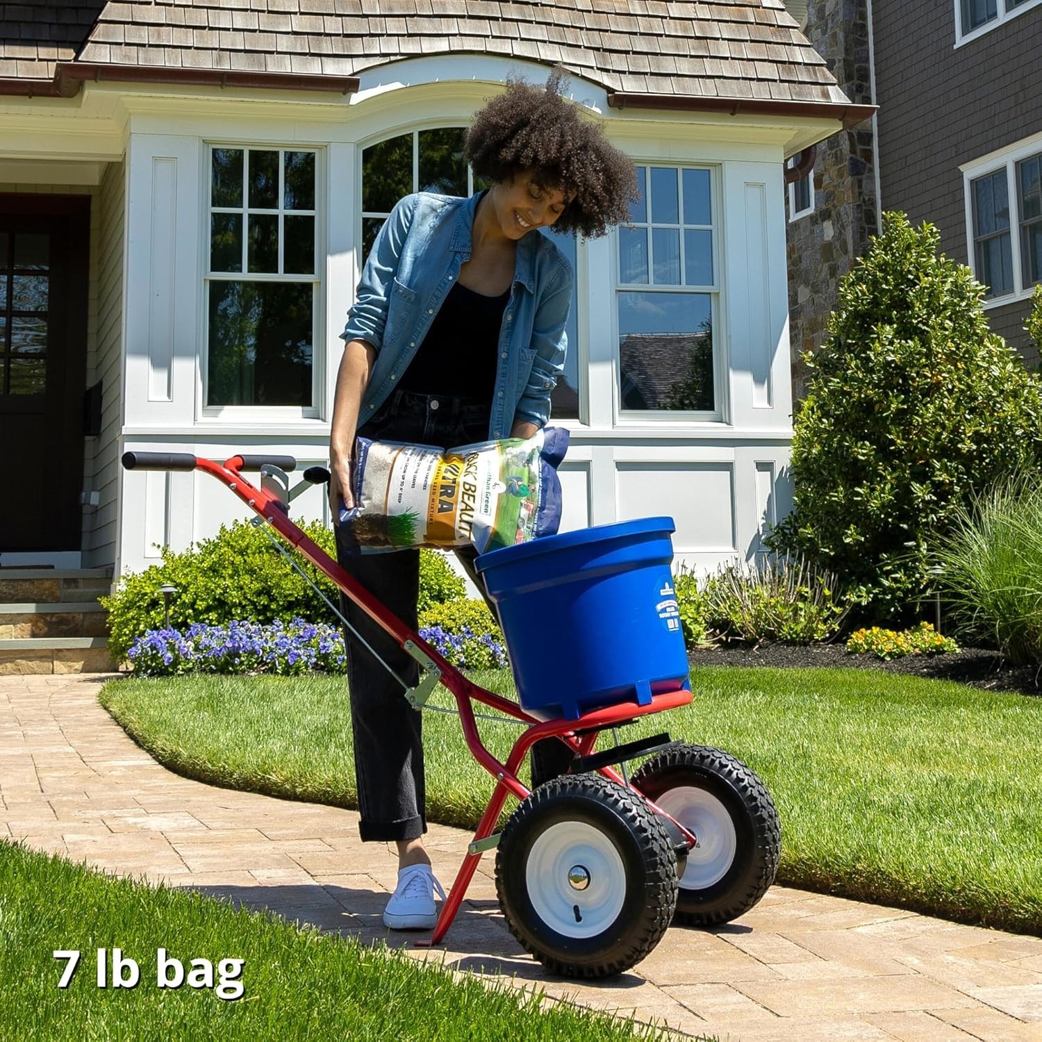 7 lb Black Beauty Ultra Grass Seed for Deep Green Lawns – 1,400 sq. ft. Coverage