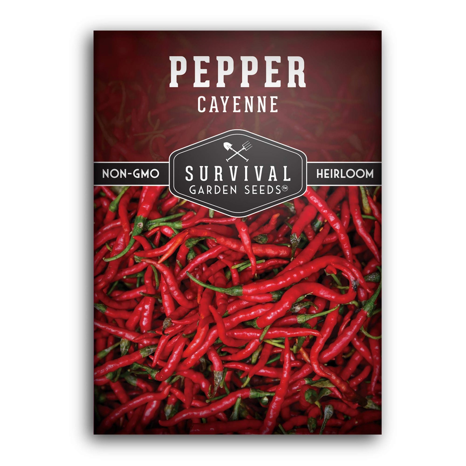 Cayenne Pepper Seeds Heirloom NonGMO Red Heat 3050K Scoville Planting Garden P