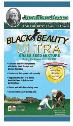 JONATHAN GREEN TURF 10323 Black Beauty Ultra Grass Seed, 25 lb