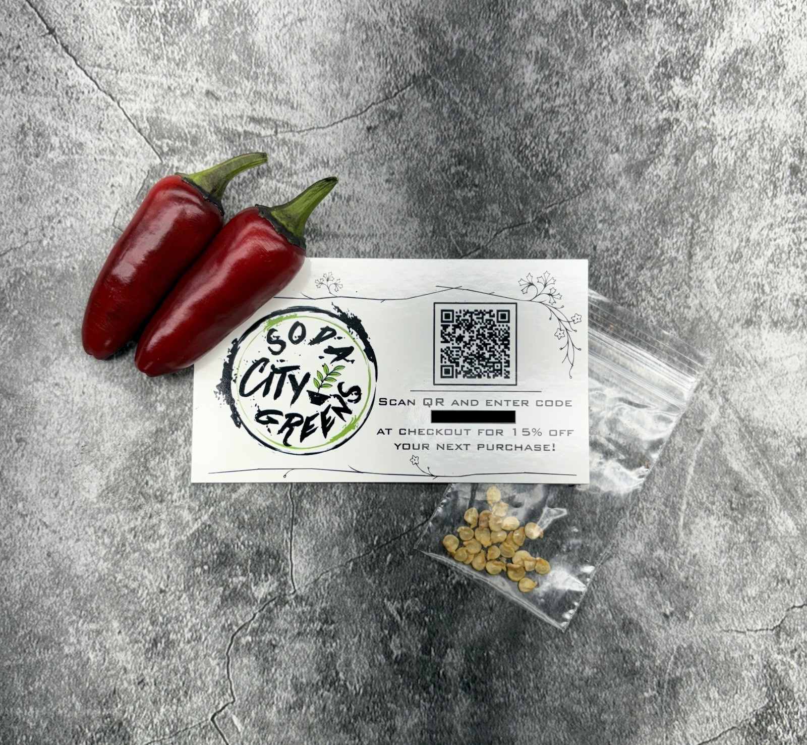 Count Dracula x Orange Fish Pepper Seeds