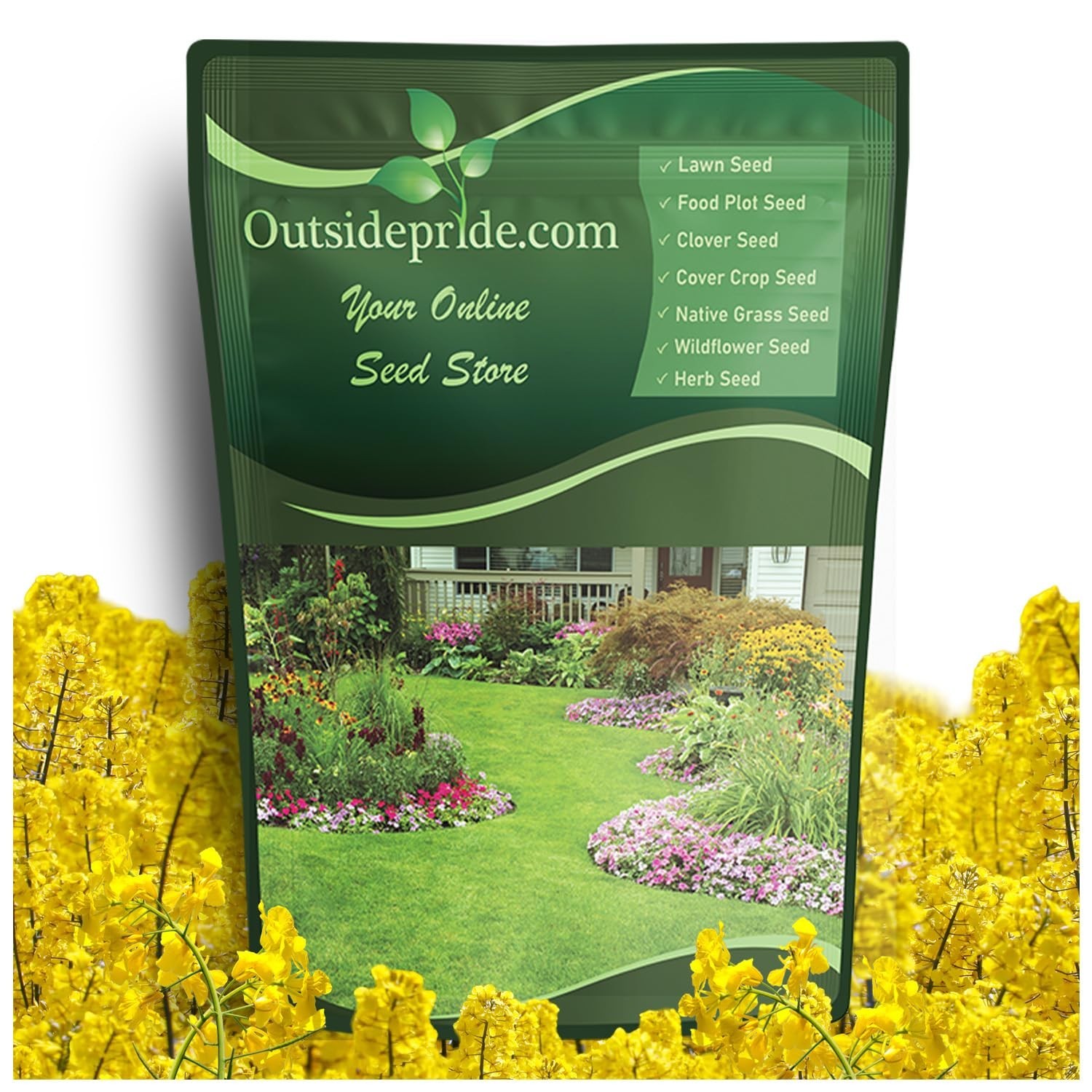 Forage Rape Seed – 10 Lbs Heat, Cold & Drought-Tolerant Brassica Seed for Deer &