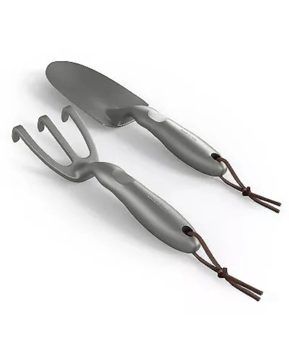 Spade to Fork 2pc Forever Garden Tool Set Hand Trowel & Cultivator New In Box