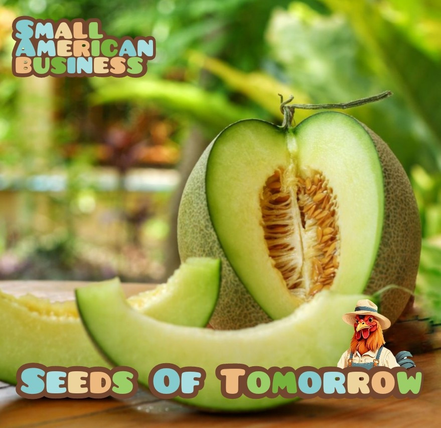 100 Honeydew Melon Seeds -with Bonus! |Organic Non-GMO Heirloom