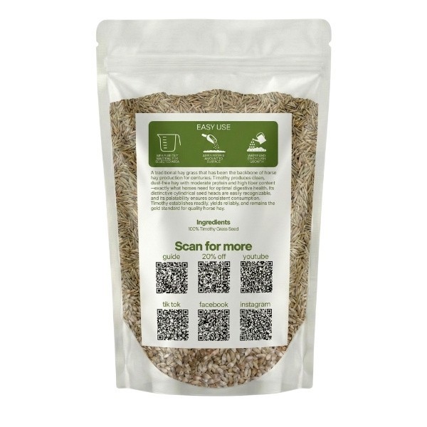 Old Cobblers Farm™ Wicked Tuff Turf Richmond Timothy Seed – High-Quality Forage