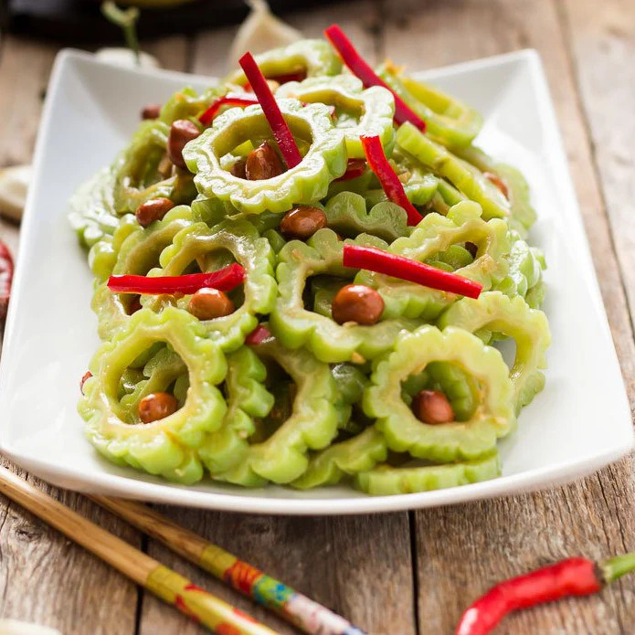 Green Bitter Melon Seeds | Smooth Gourd Karela USA Asian Vegetable Seed 2024