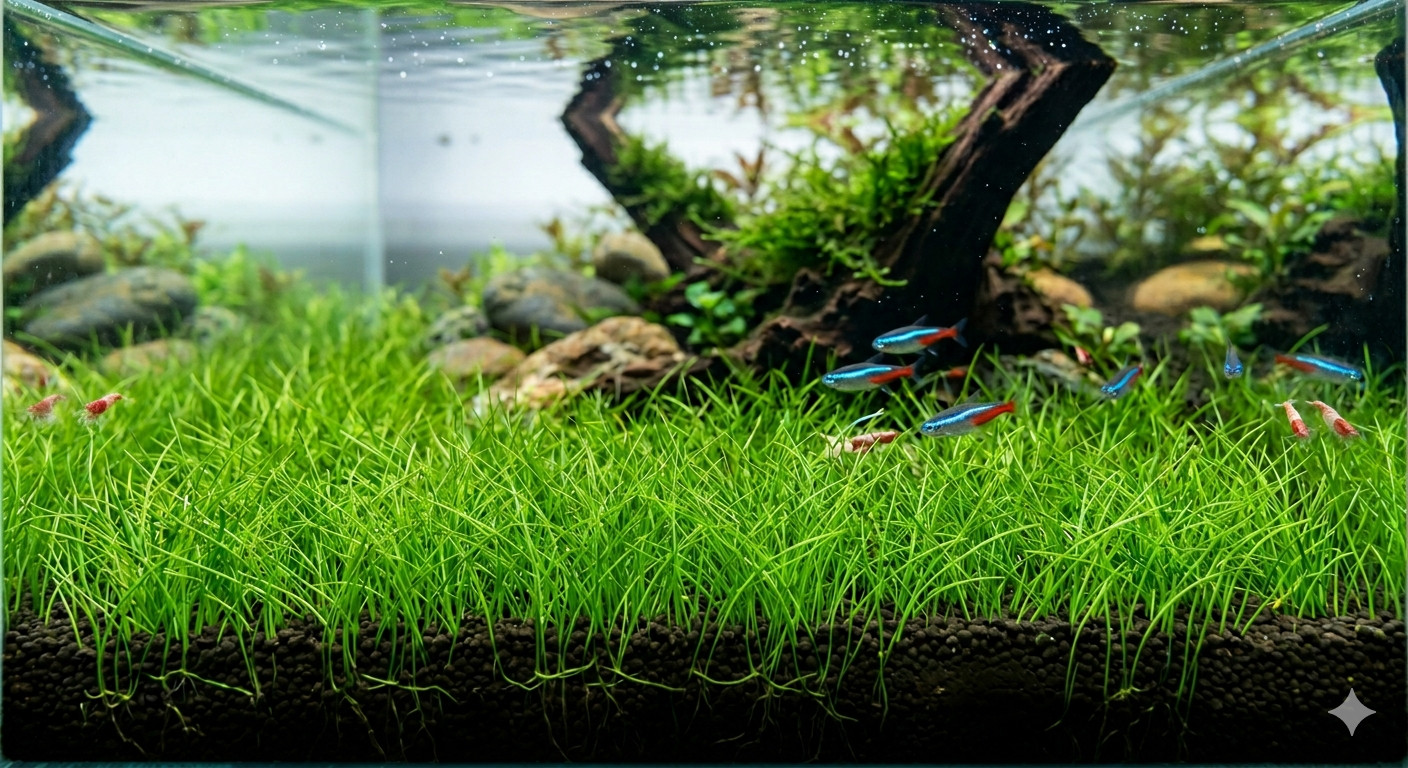 Dwarf Hair Grass Seeds – 50 Seeds – Aquarium Grass – Ox Hair Grass