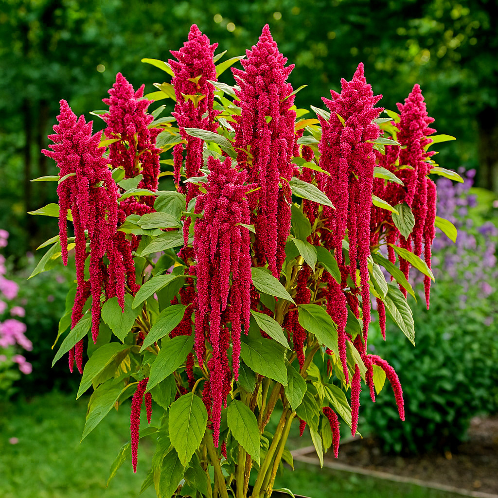 2000 AMARANTH SEEDS LOVE LIES BLEEDING AUTUMN FLOWER GARDEN HEIRLOOM NON-GMO USA
