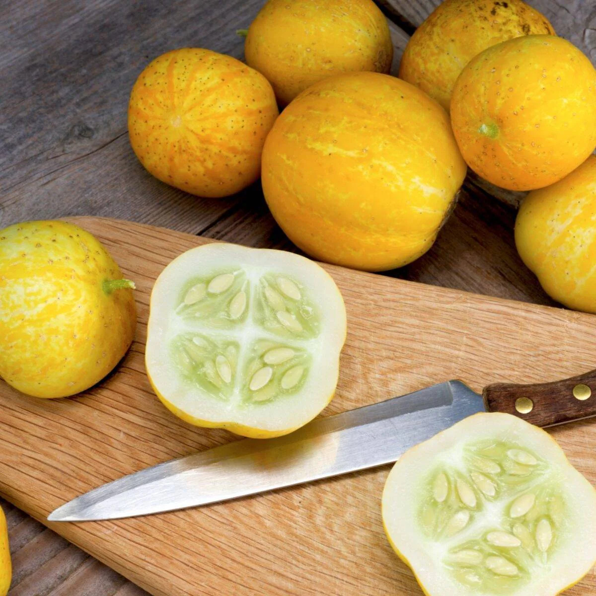 Lemon Cucumber Seeds | Golden Yellow Crystal Apple Cucumbers Budamkaya Seed 2024