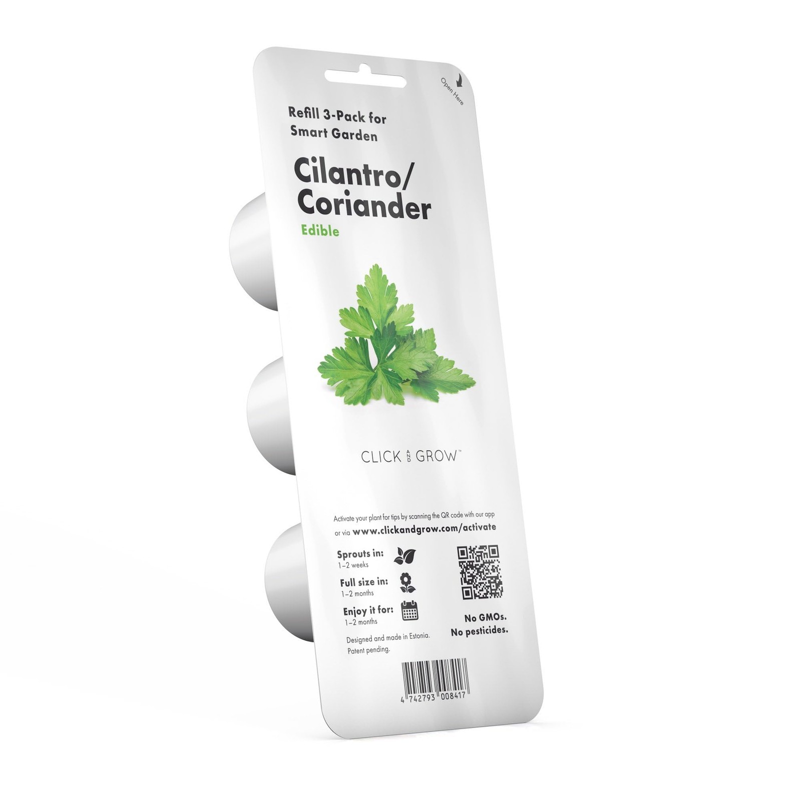 Cilantro Coriander Plant Pods for Smart Garden – 3-Pack Set