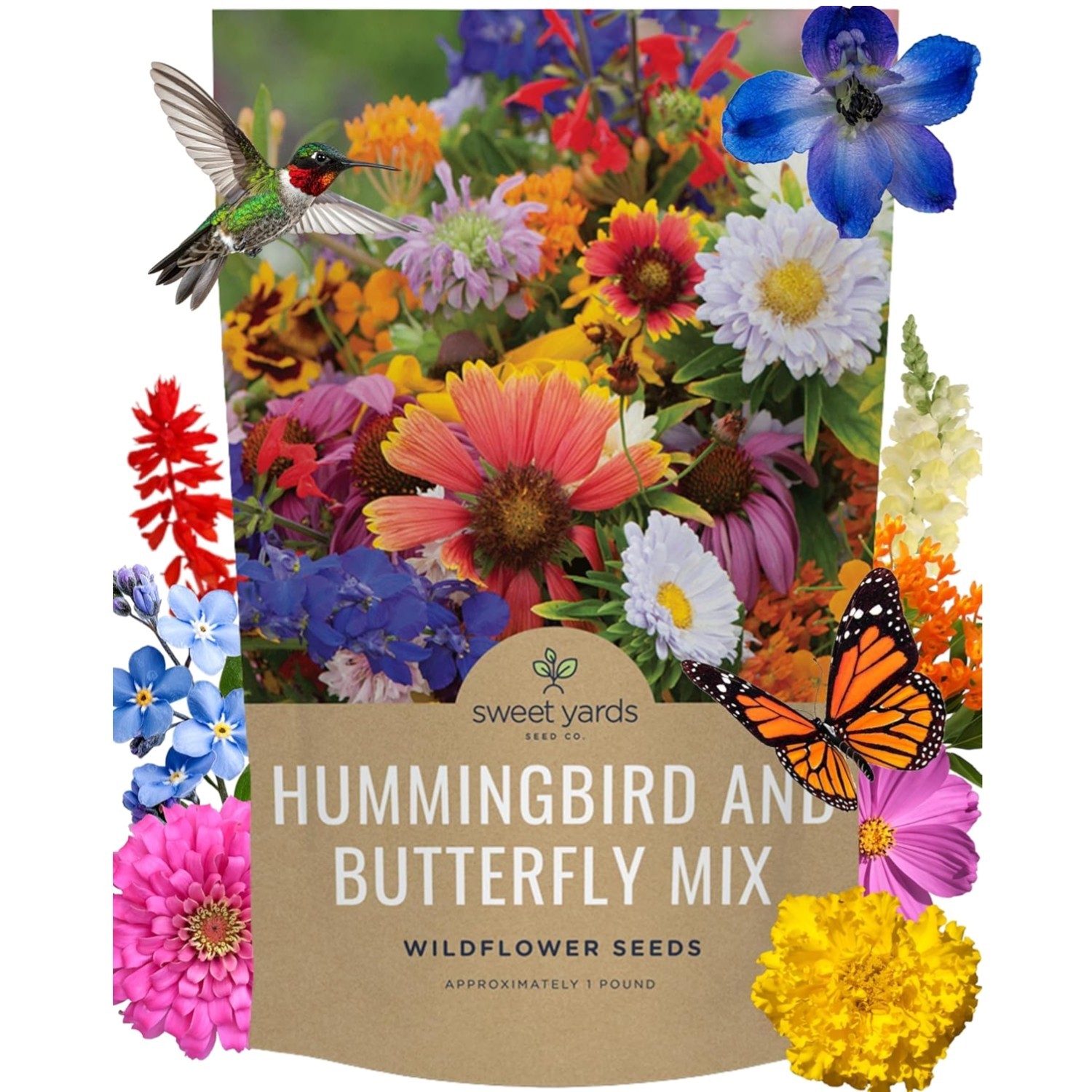 Bulk Wildflower Seeds – Over 120,000 Seeds