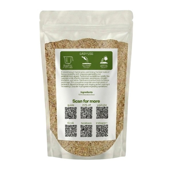 Old Cobblers Farm™ Wicked Tuff Turf Sugar Crest Festulolium Grass Seed