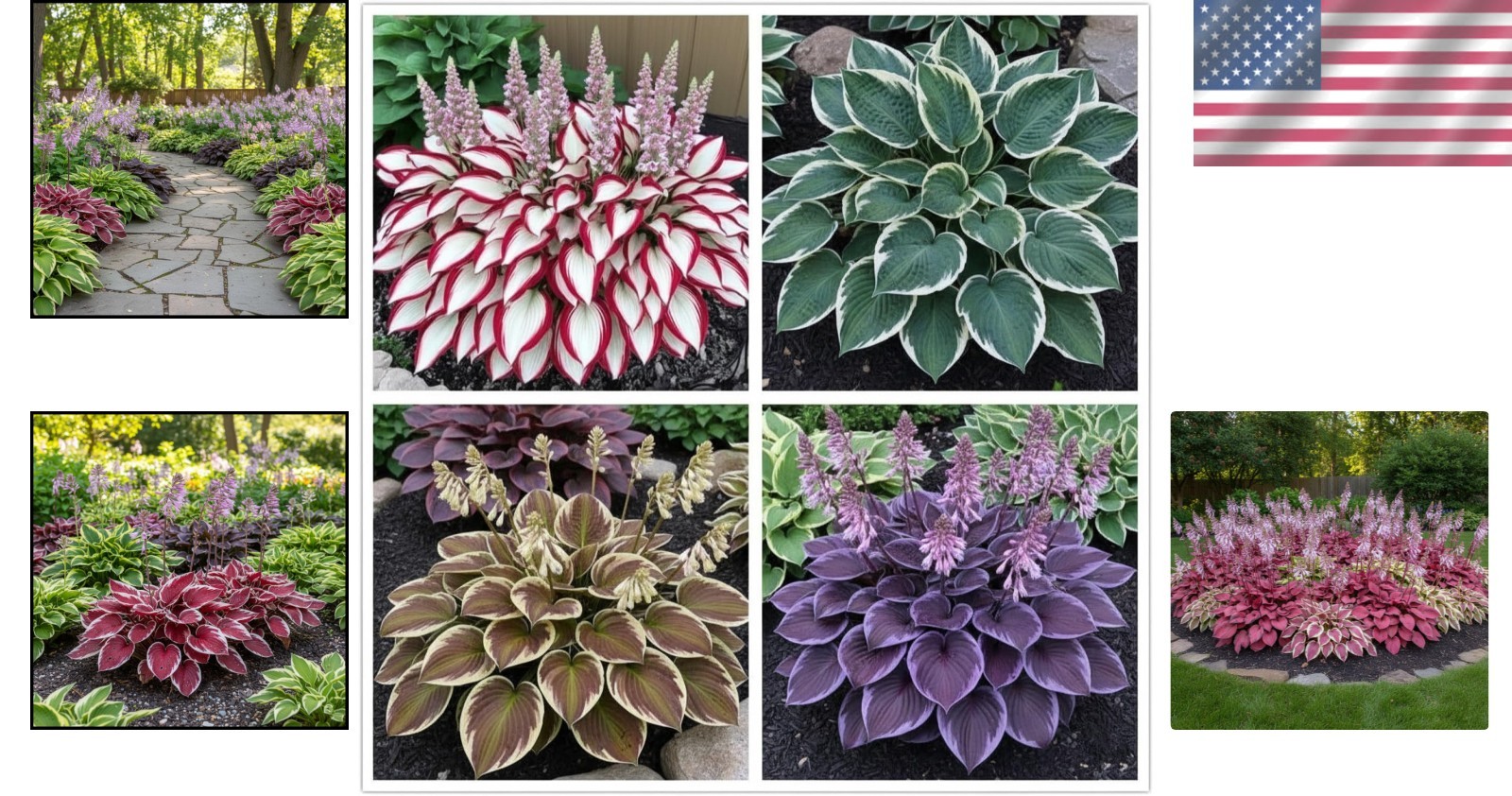 Bring Life to Your Shade Garden with 100+ Colorful Hosta Seeds – Low Maintenance