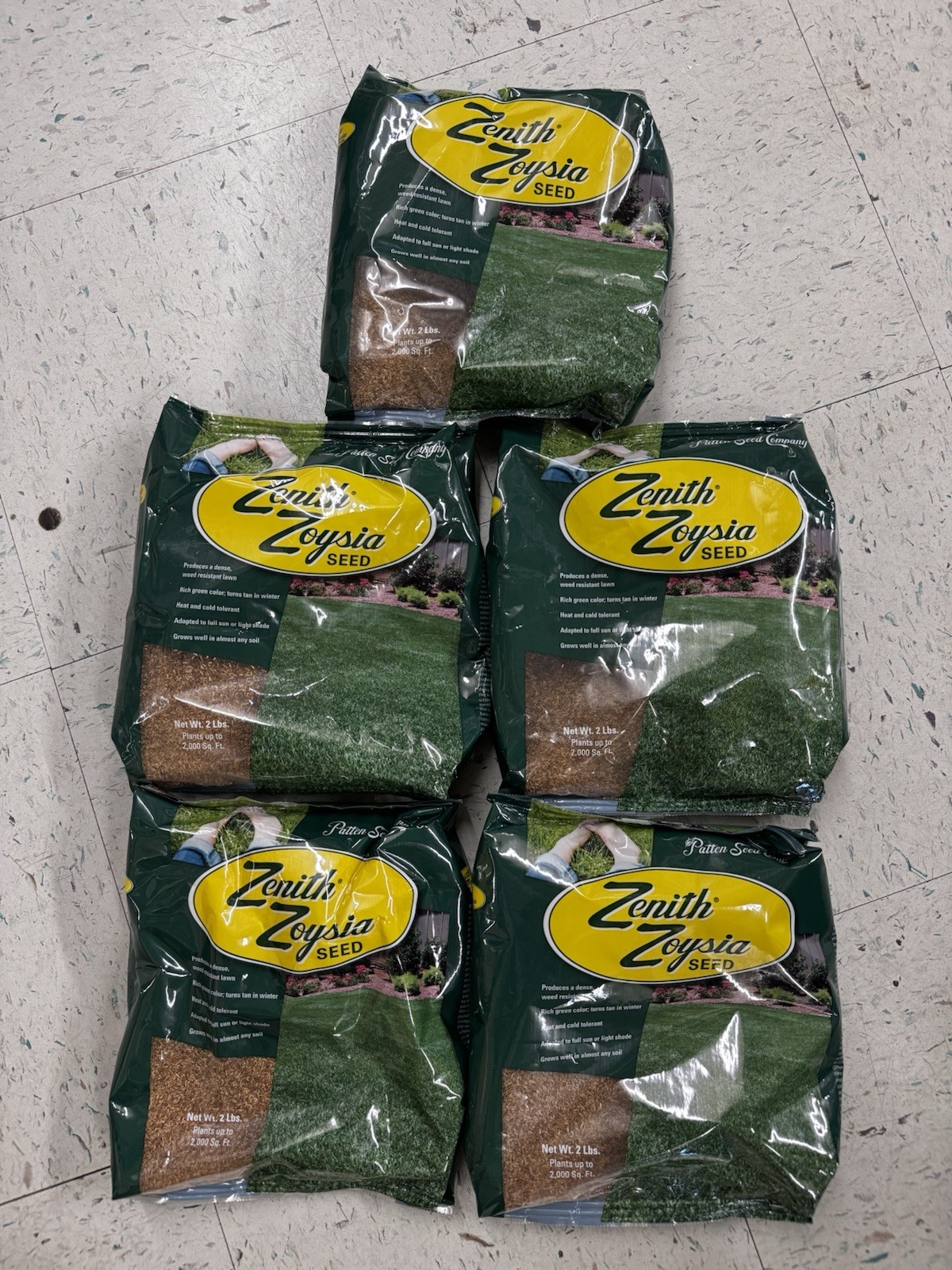 10lb. Zenith Zoysia Grass Seed 5/2 Lb Bags! – WILL SHIP FAST!!