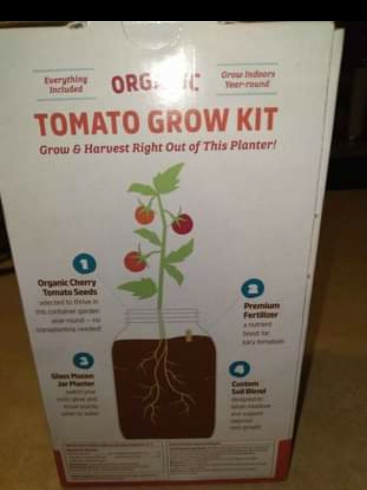 Organic Tomato Grow Kit Brand New in Box