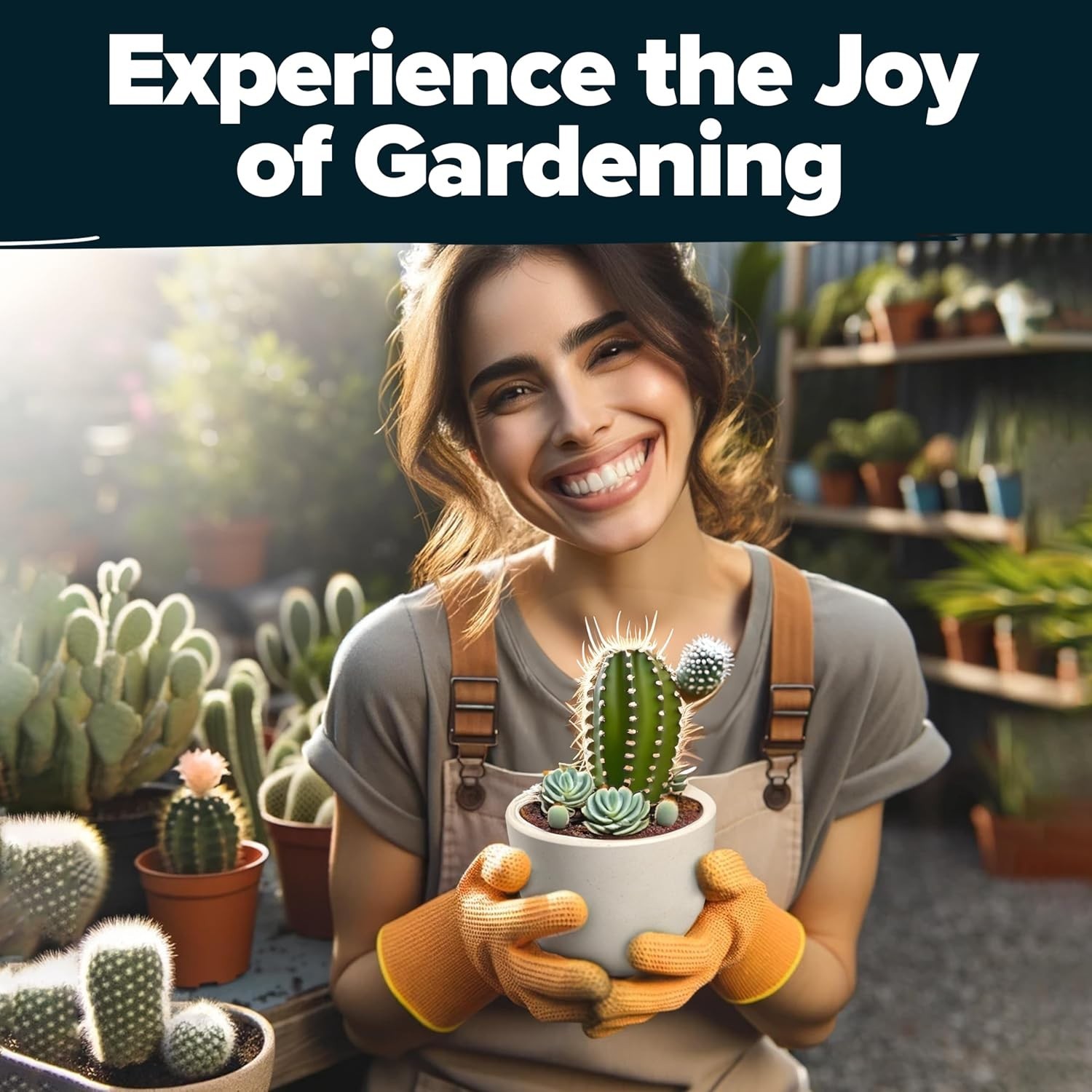 Indoor & Outdoor Cactus & Succulent Starter Kit – All-in-One Gardening