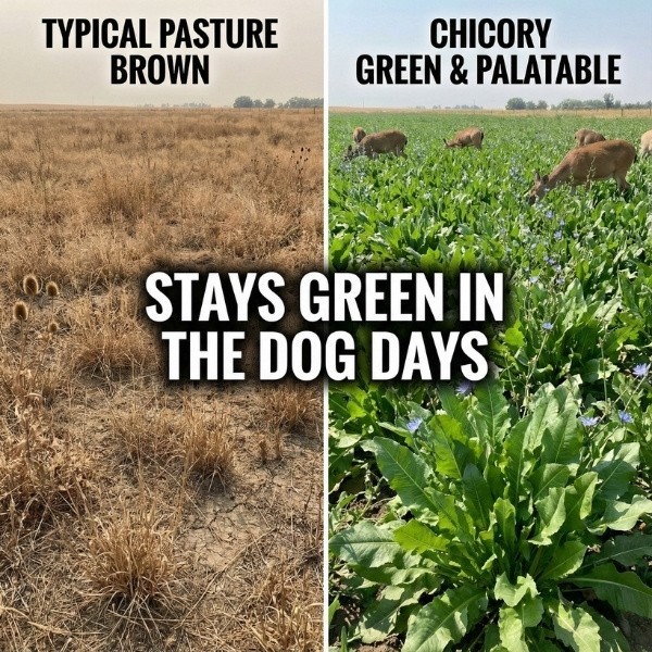 Old Cobblers Farm™ Wicked Tuff Turf Chicory (Other Forages)– High Protein Forage