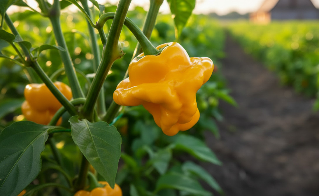 20 Fresh Premium Scotch Bonnet Jamaican Yellow | NON-GMO | Pepper Seeds-B 57