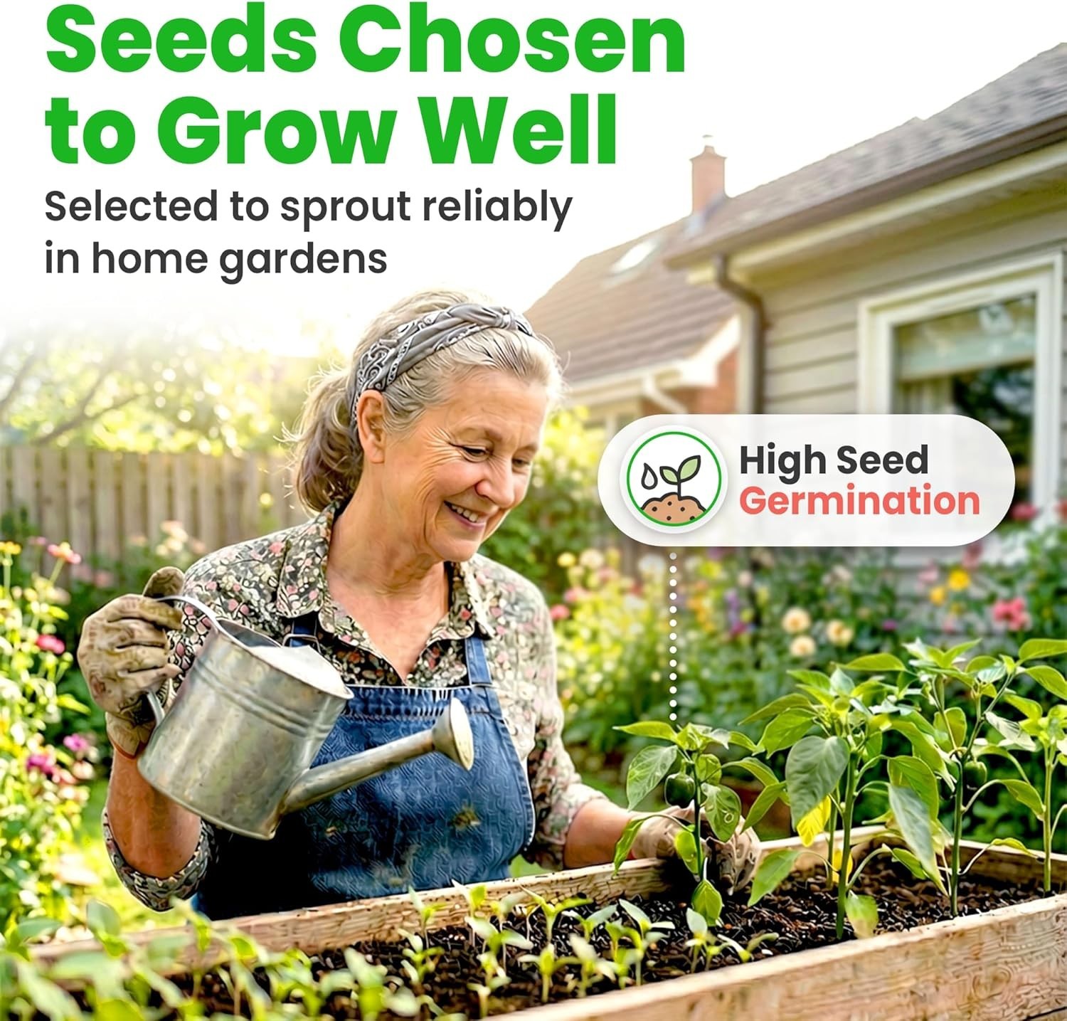 Non-GMO Survival Seed Vault: 11 Easy-Grow Heirloom Vegetables for All Climates