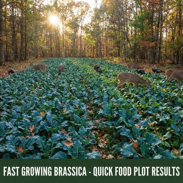Old Cobblers Farm™ Wicked Tuff Turf Essex Dwarf Rape Seed – Lush Green Forage