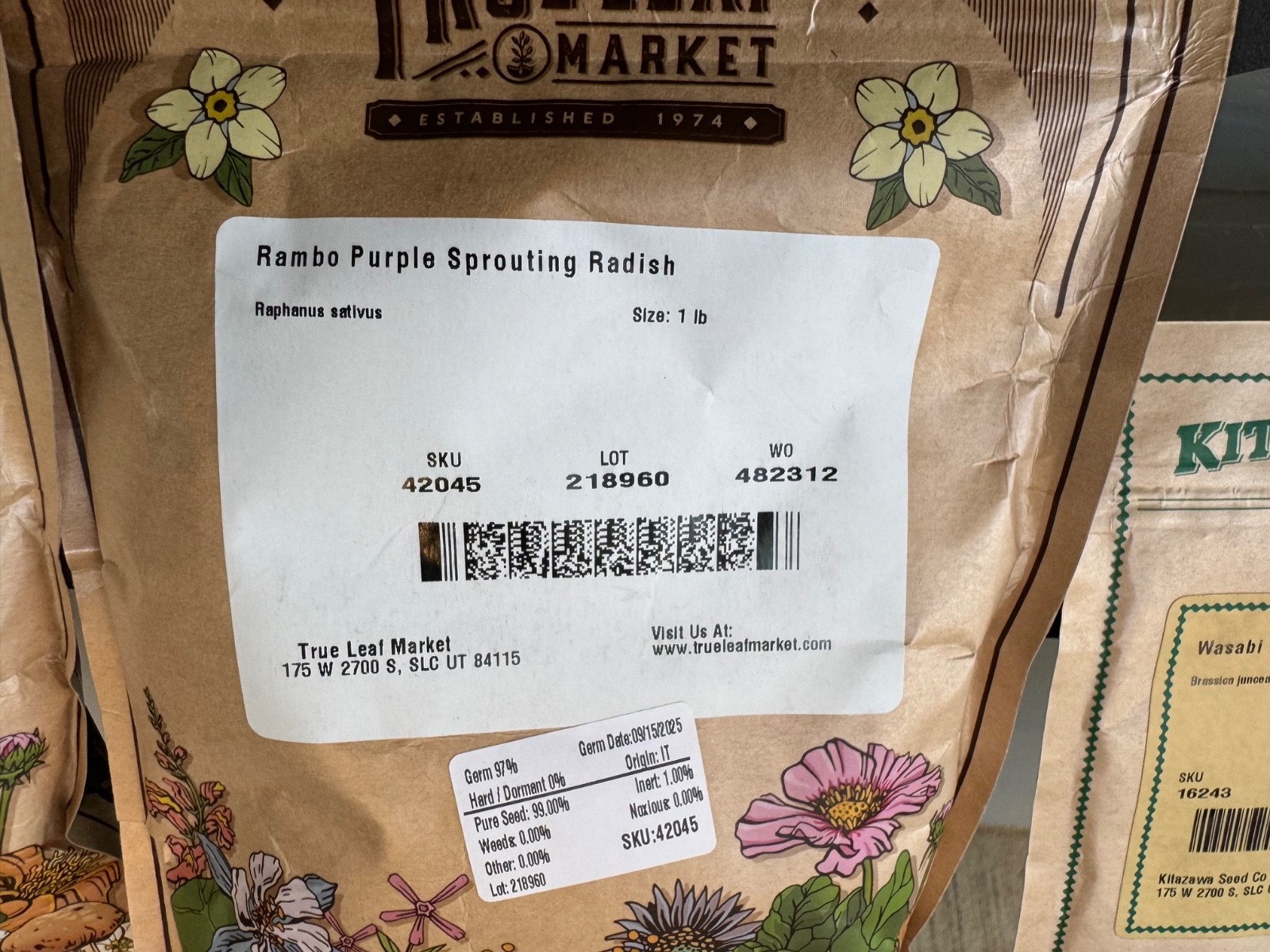 Mega Post ” Kitazawa” & “True-Leaf Market” Hydroponic Bulk Seed Sale!
