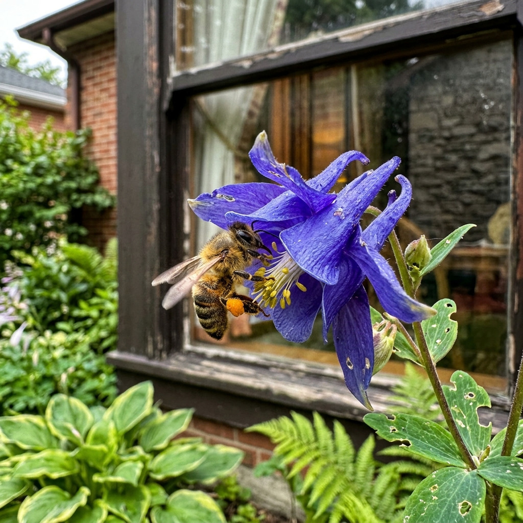 100 Deep Blue Columbine Aquilegia Seeds for Planting – Premium Heirloom Seed