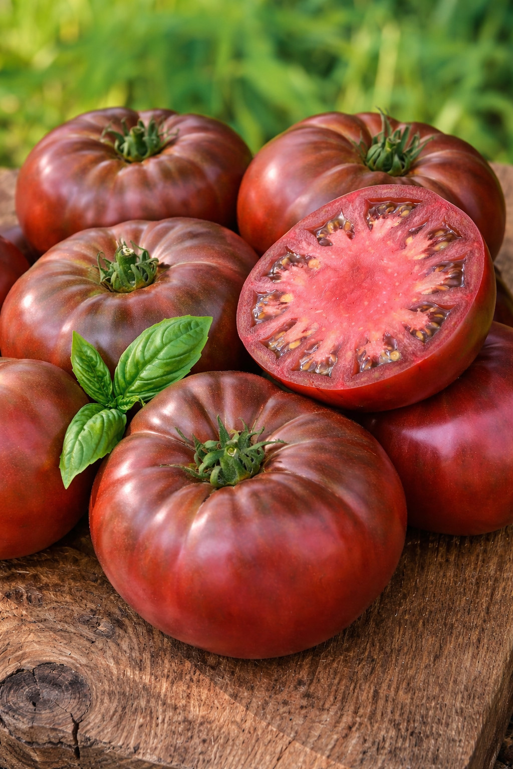 80 Heirloom Purple Cherokee Tomato Seeds – NonGMO Free Shipping! Indeterminate