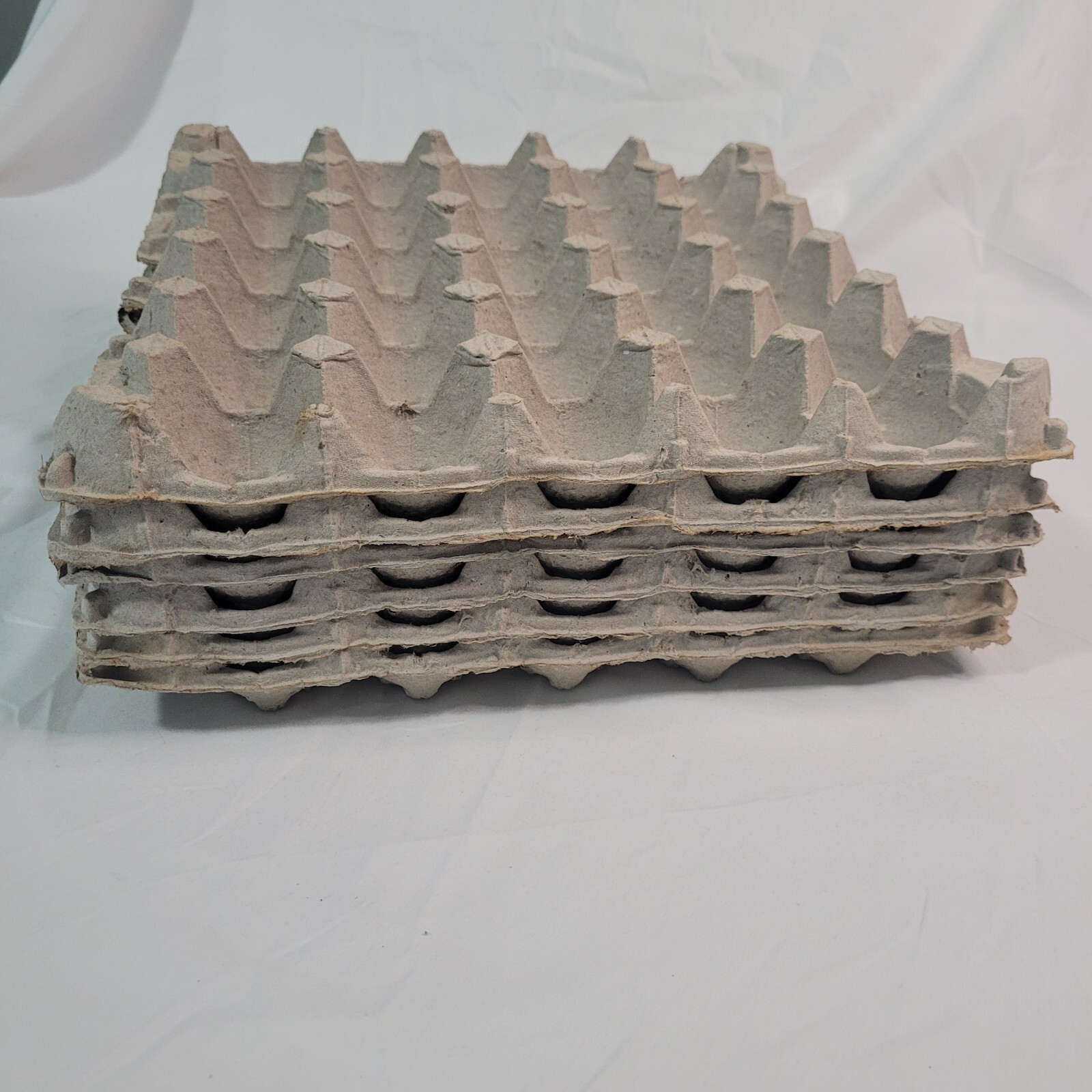 Lot of 6 30-Count Paper Egg Cartons Trays Flats Crafts Garden Pots Plants Seeds 