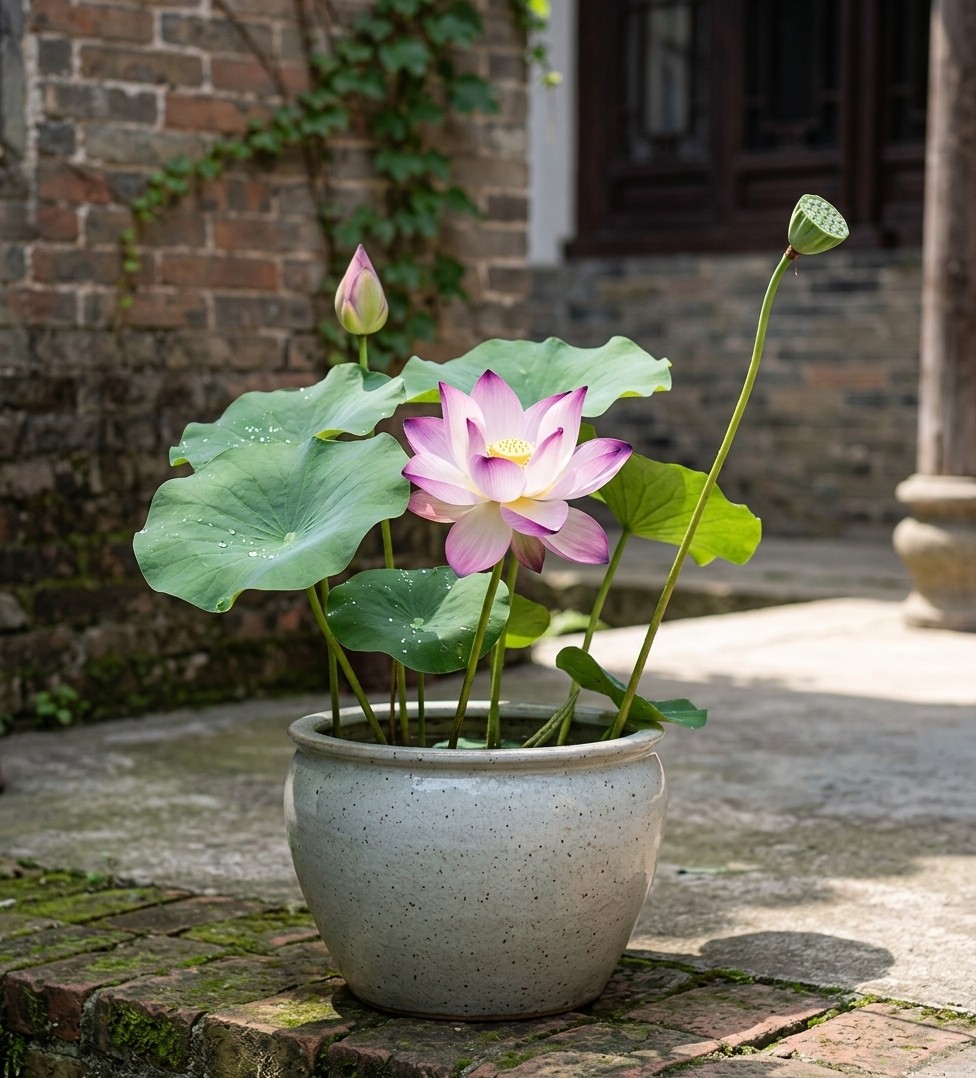 Lotus Flower Seeds 50pcs – Suitable for Home Pond and Aquatic Planting Areas