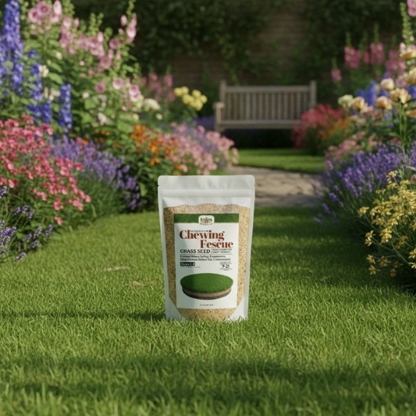 Old Cobblers Farm™ Wicked Tuff Turf Chewings Fescue Grass Seed – Lush Green Lawn