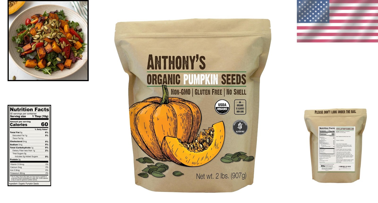 Healthy Snack: Organic Pumpkin Seeds