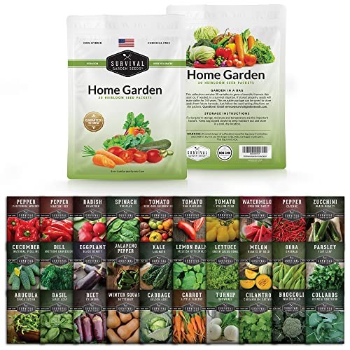 Home Garden Collection Vegetable & Herb Seed Vault – Non-GMO Home Garden 2