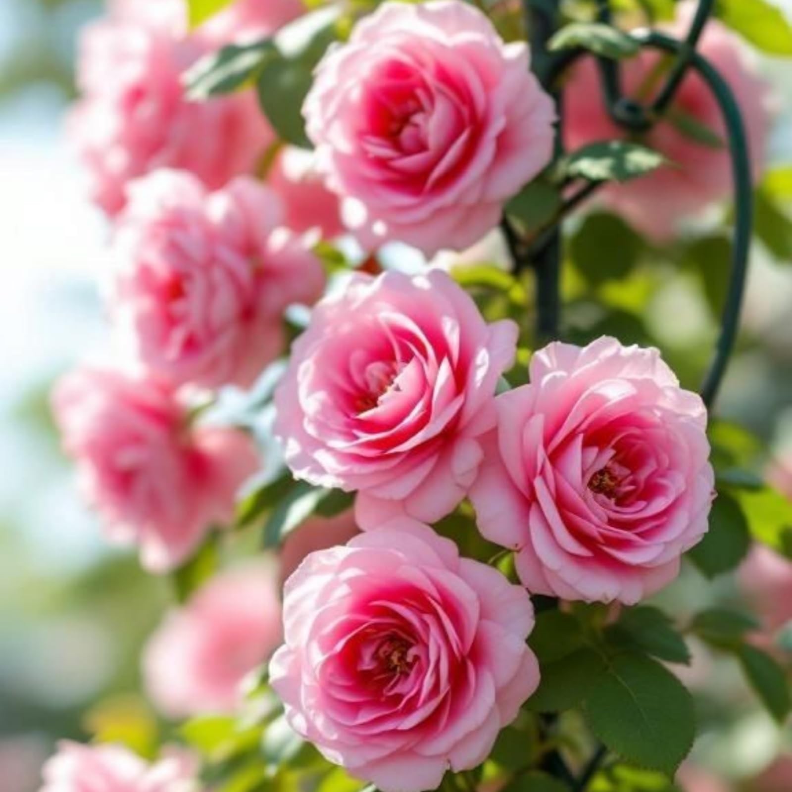 300+Mixed Climbing Rose Rosa Seeds for Planting Outdoors -Heirloom Garden Vine H