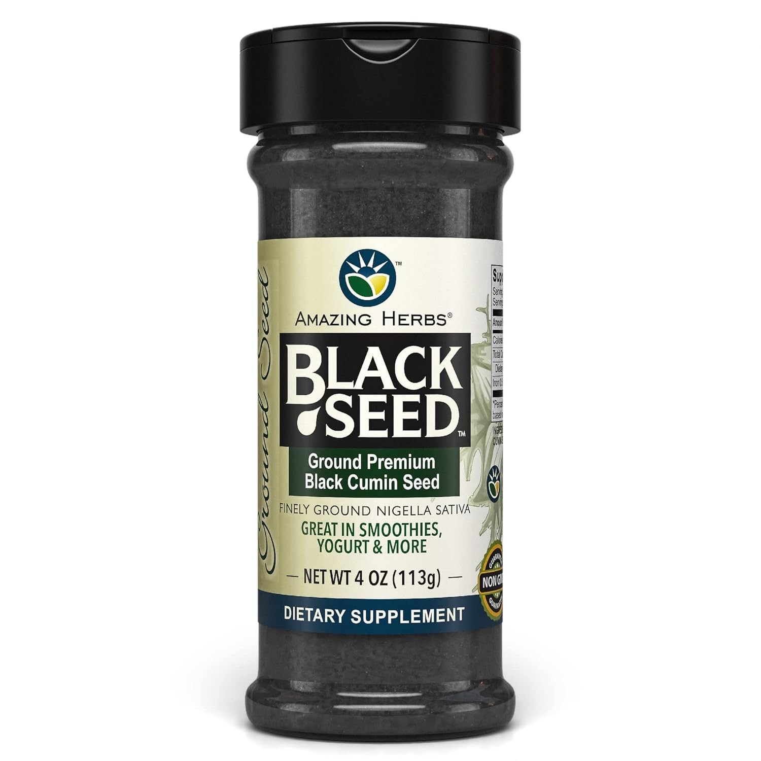 4 Oz Black Cumin Seeds – Non-GMO, Gluten-Free & Digestive Health Booster