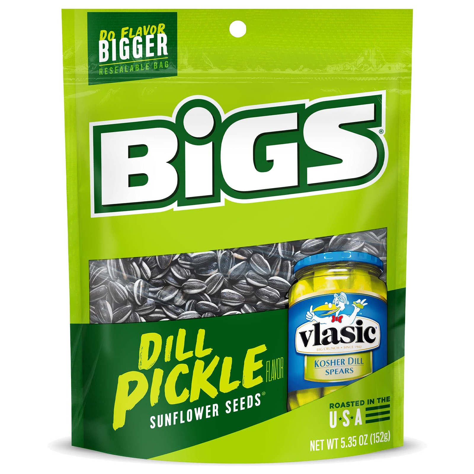 Sunflower Seeds, Vlasic Dill Pickle Flavor, 5.35 Oz.