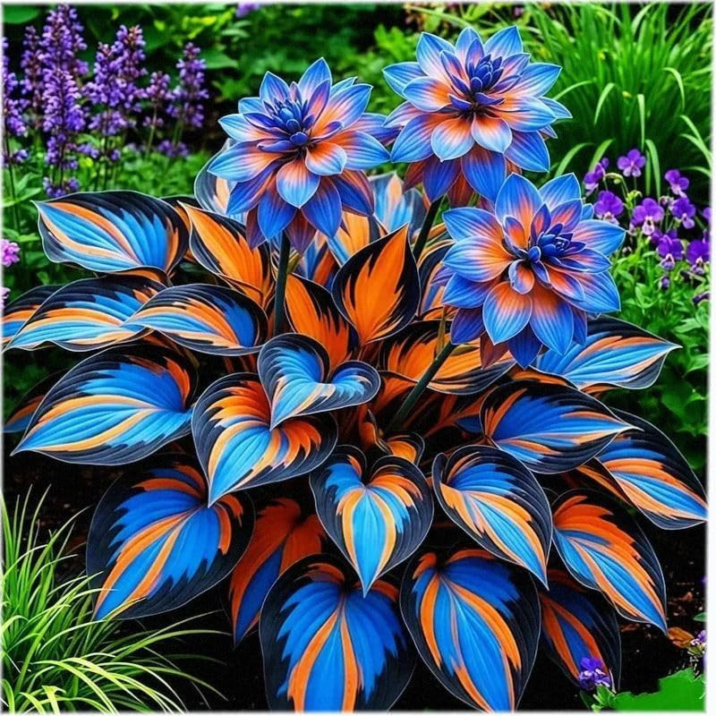 Hosta Bulbs for Woodland Style Gardens, Layered Greenery, 2 Pieces per Bag (Colo