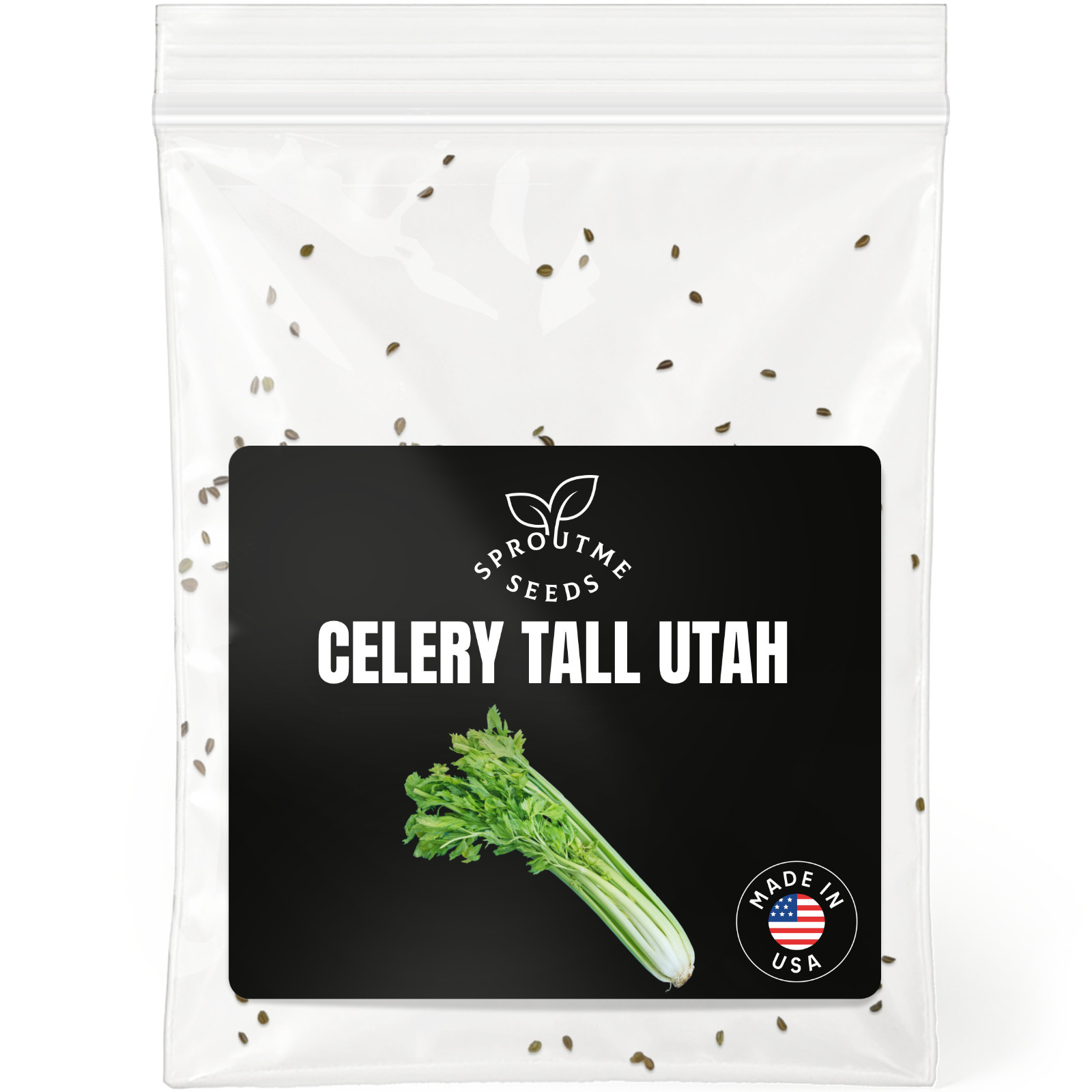 Tall Utah Celery Seeds 200+, Heirloom Non-GMO, Crisp Stalks for Cooking