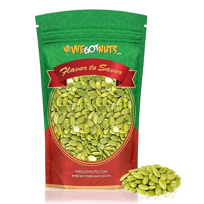 Pumpkin Seeds 4 Lbs Raw Pepitas No Shell Non-GMO No Preservatives for Baking