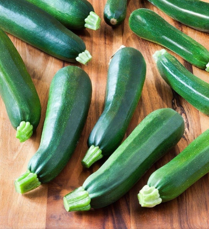 Black Beauty Zucchini Summer Squash 20 Seeds Heirloom Prolific Spineless Green