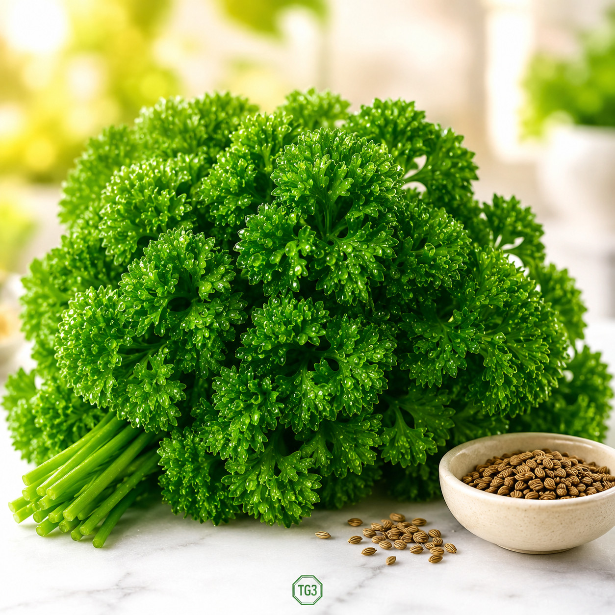 2000+ PARSLEY SPRING SEEDS HERB GARDEN VEGETABLE NON-GMO HEIRLOOM CURLED GREENS