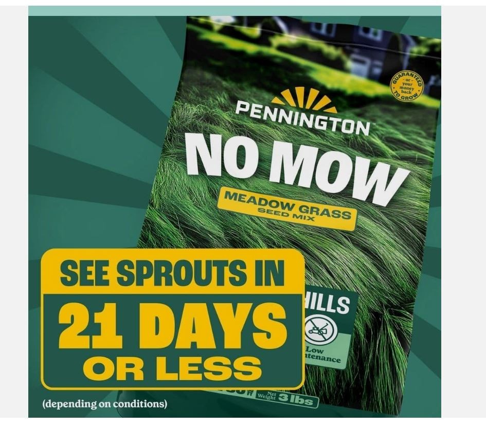 3 lbs. 750 sq. ft. No Mow Grass Seed Mix