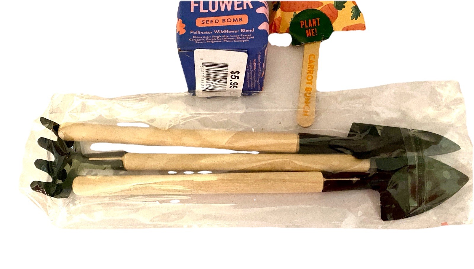 Gardening Lot Veggie Micro Greens Kit Seed Ball Kits Small Tools Great Gift Idea