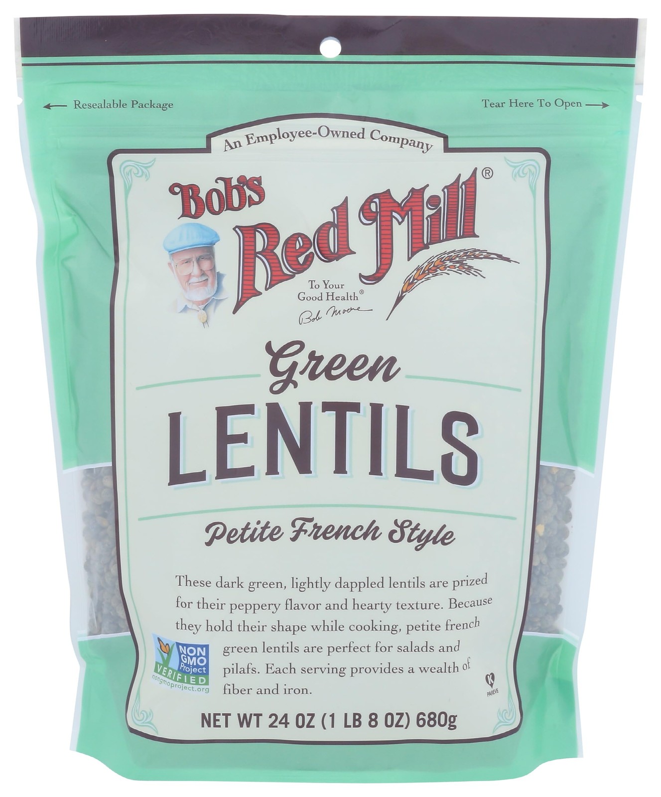 Petite French Green Lentils, 24 Oz