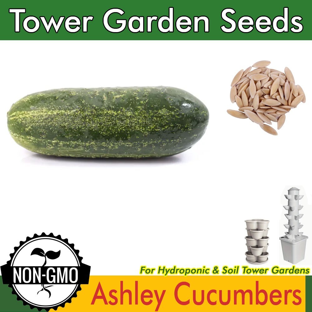 Tower Garden Seeds (Hydroponic+Soil) Non-GMO Fresh Garden Seeds Ships Free