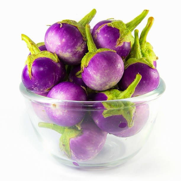 100 SEEDS Thai Round Eggplant | NON-GMO