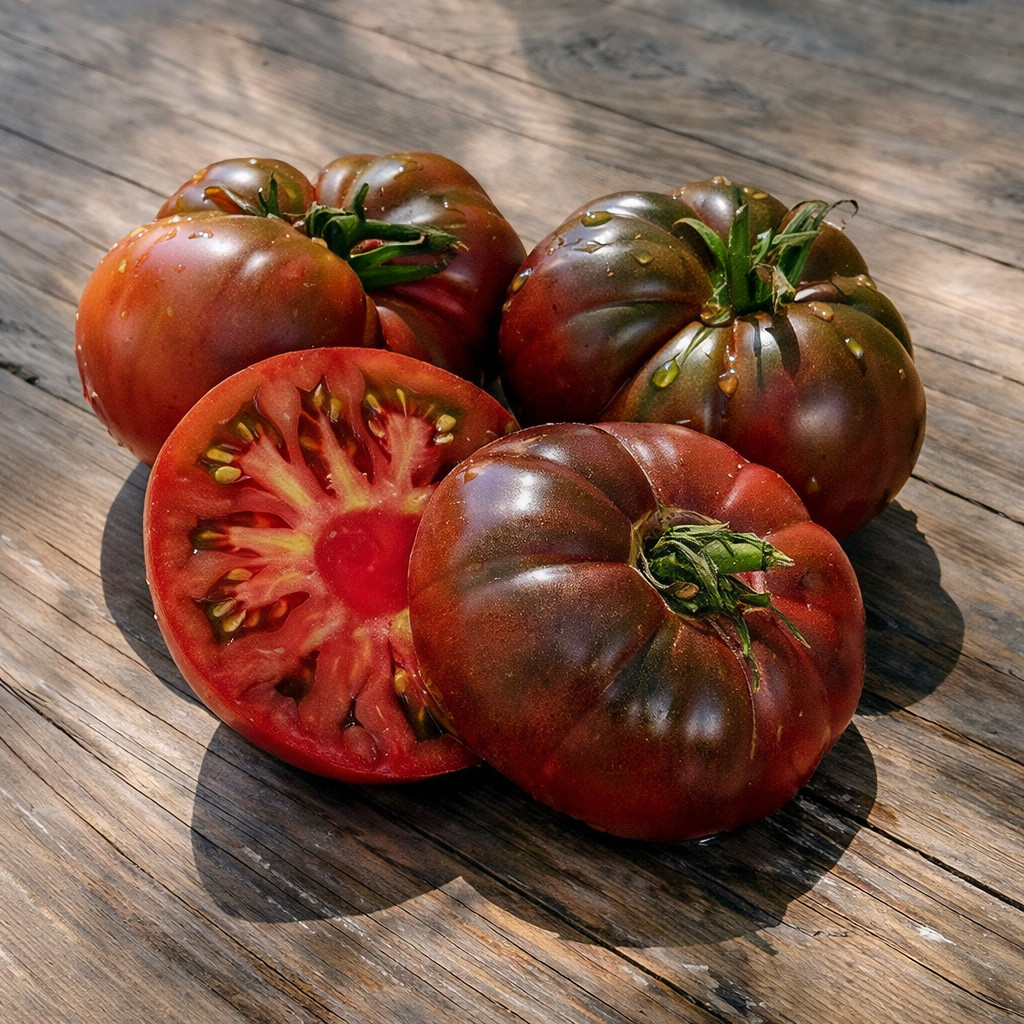 150 Heirloom Black Brandywine Tomato Seeds – Sweet Smokey Low Acid Indeterminate