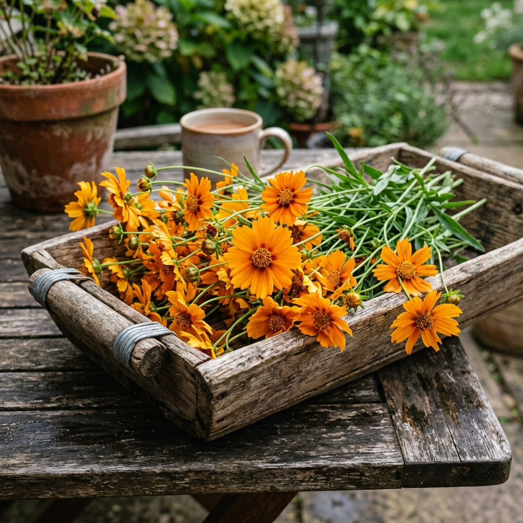 500 Orange Coreopsis Seeds for Planting – Premium Heirloom Orange Coreopsis