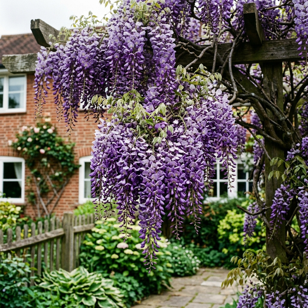 15 Wisteria Seeds for Planting – Premium Heirloom Wisteria Flower Seeds