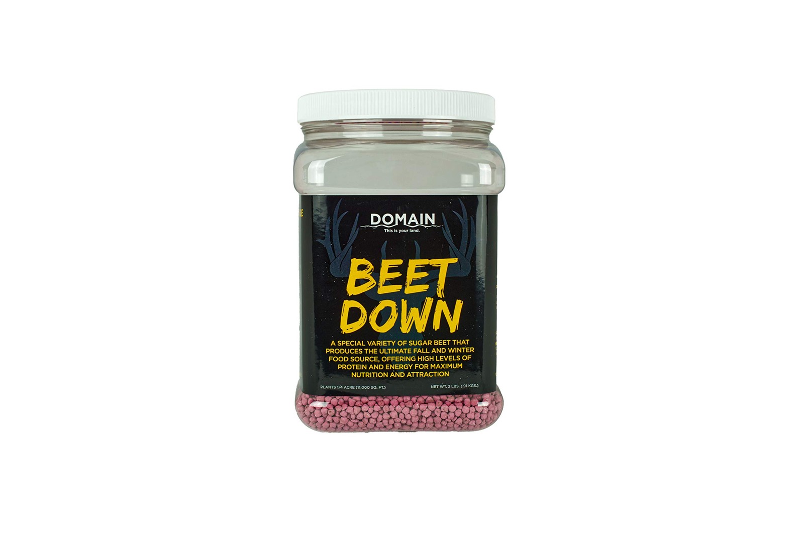 Outdoor Beet Down Food Plot Seed for Deer, 1/4 Acre, Nutrient-Rich Forage