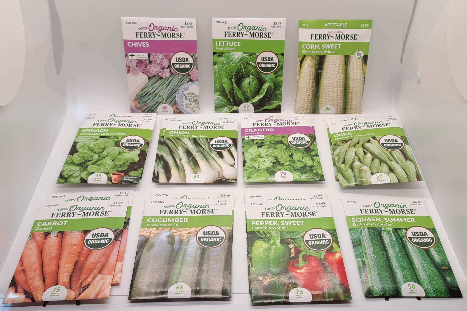 Organic Ferry Morse Seeds Assortment