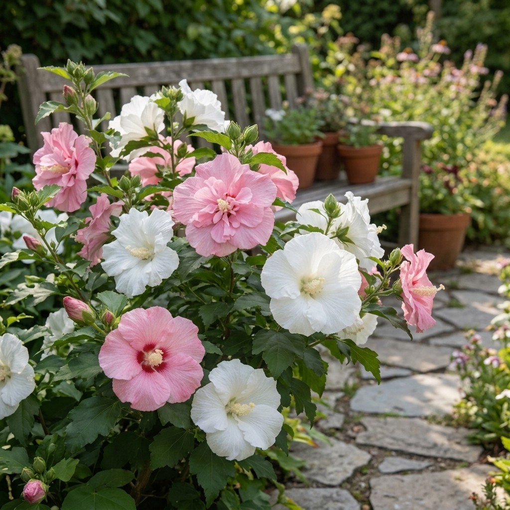 Hibiscus Seeds 100 Pieces | Flowering Shrub Seeds for Home Garden Patio Use